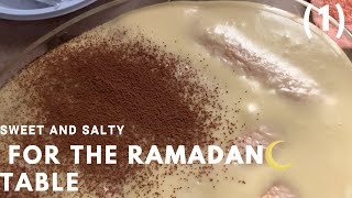 حلا ومالح سهلة لسفرة رمضان(1)|حلا القهوة+صينية البطاطس بالدجاج?‍
