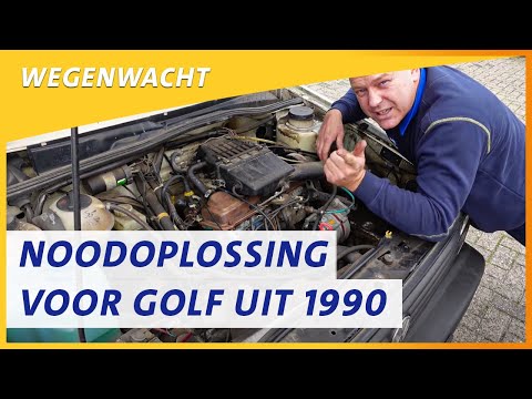 Volkswagen Golf uit 1990 mist een vonk | Wegenwacht vlog