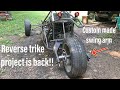 Reverse Trike Project Gets New Bigger Tires