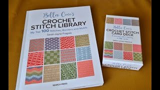 Crochet Book Review  Honest opinion Bella Coco's New Book Release Crochet Stitch Library & Card Deck
