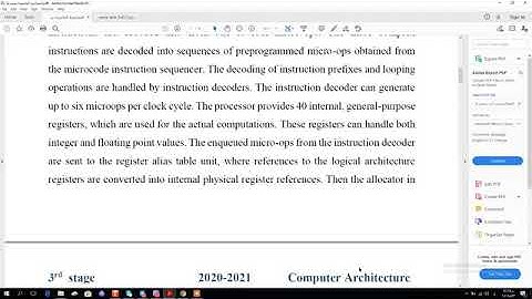 مادة معمارية الحاسوب Lecture 5 Part 2