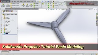 Solidworks Propeller Tutorial Basic Modeling