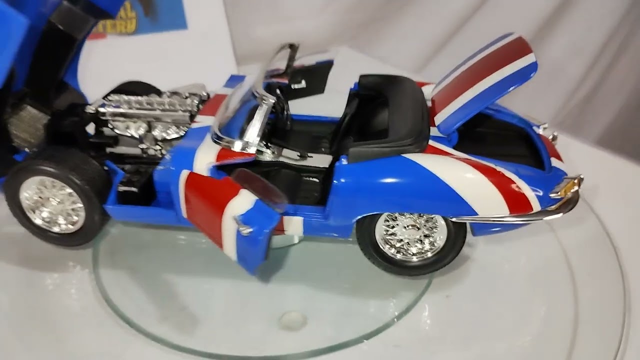 JAGUAR E TIPE 1967 DO FILME AUSTIN POWERS 