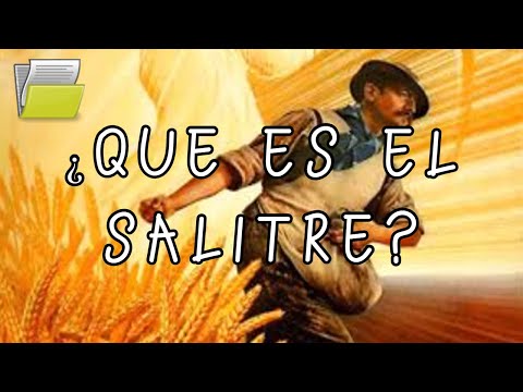 Video: Que Es El Salitre