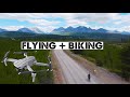 How To Fly a Drone While Pedaling a Bicycle