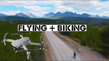 How I Film My Bike Adventures with a Drone *All Manual*