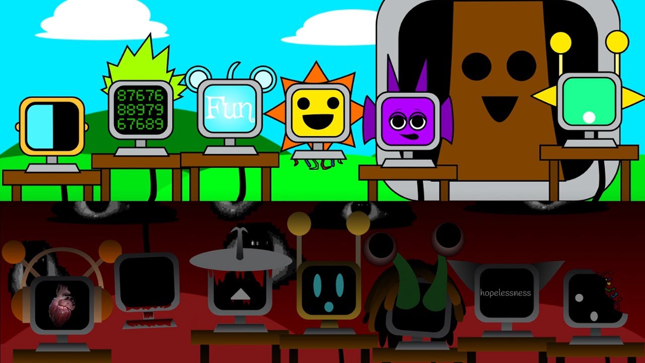 🖥️Sprunki Mr Fun Computers🎭The Computer Has a New Personality ...