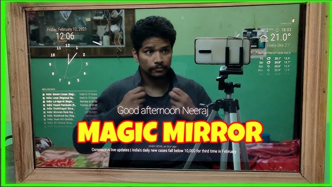 MagicMirror – Smart Mirror – MIT – Messara Institute of Technology