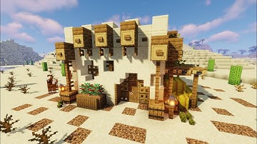 How To Build A Desert House | Minecraft Tutorial