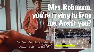 Mrs. Robinson you're trying to Erne me. Aren't you? Match #5