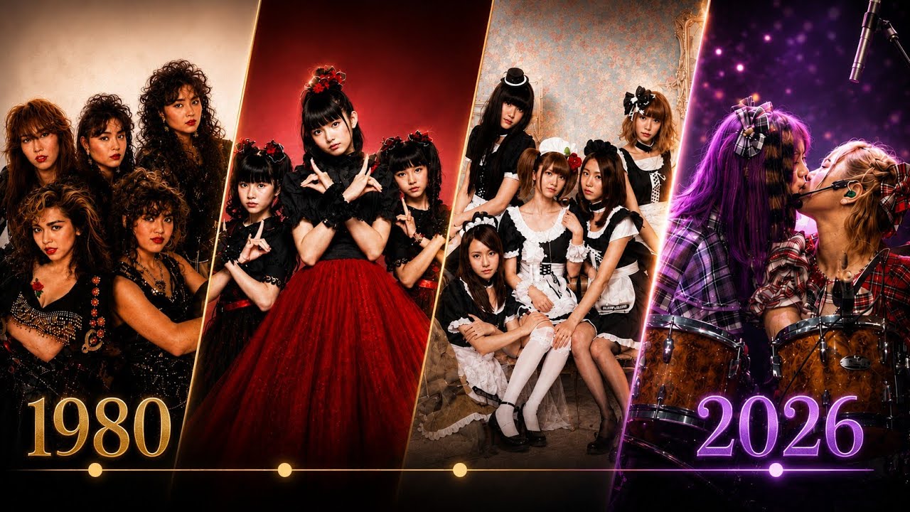 The Evolution of Japanese Female Rock! - YouTube