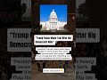 Trump’s Agenda on Shaky Ground After Dem Wave