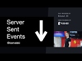 Bristol JS, Server Sent Events, January 2018