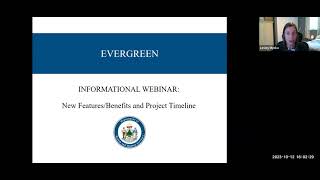 Evergreen New Features/Benefits and Project Timeline - October 12, 2023