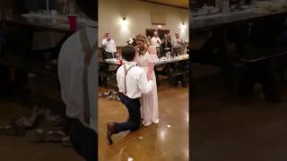 Man Surprises Girlfriend by Proposing at His Sister's Wedding 