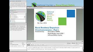 Part 1: Rural Roadway Departure Countermeasures - October 4, 2018
