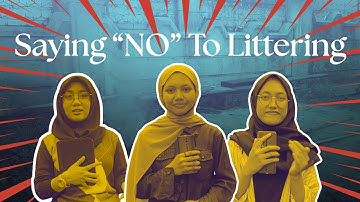 STOP littering. STOP microplastics. START protecting the environment. #lombadiseminasiham2025