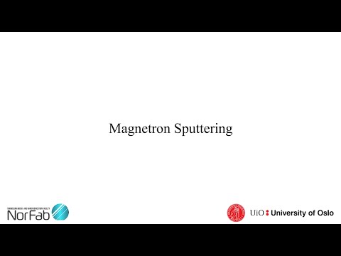 Video: Per sputtering reattivo del magnetron?