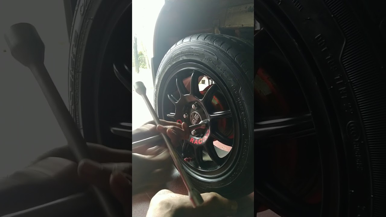 Ganjal per spring karimun kotak pakai velg ring 14 ukuran 185/55/14