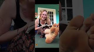 cute woman &amp; gorgeous feet soles 