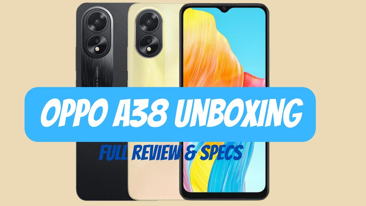 Oppo A38 4G Smartphone 4GB 128GB