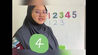 Cara Menulis Nombor 1 Hingga 5 🔢