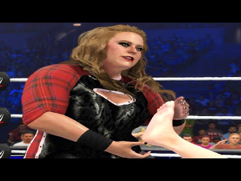 FOOT TORTURE - Mai Shiranui vs Piper Niven - WWE 2K23