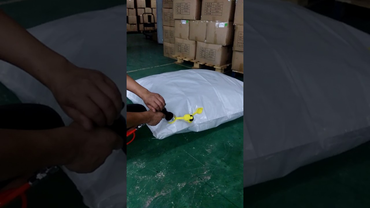 fast inflation  gun inflator for dunnage bag within 60 seconds for 116x120cm dunnage bag