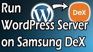 Wordpress Server on Samsung DeX | KSWeb Server Android App screenshot 4