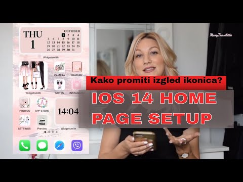 IOS 14 HOME PAGE SETUP || Kako promeniti ikonice na iphone telefonu?!