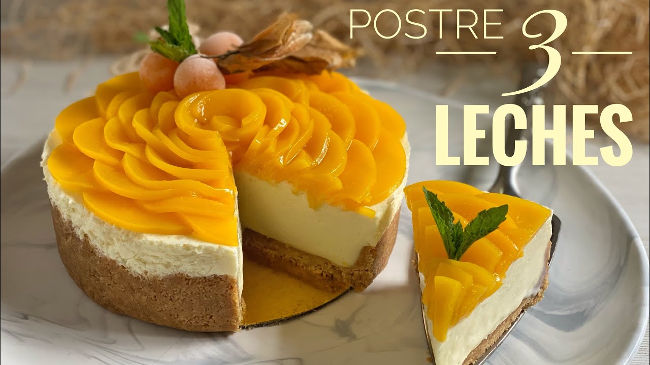 POSTRE TRES LECHES PERFECTO Y ESPONJOSO