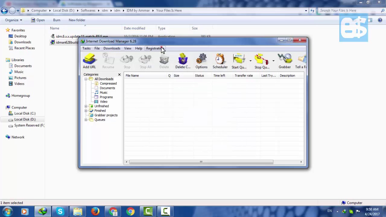 How to Register IDM without serial key free for Lifetime ...
