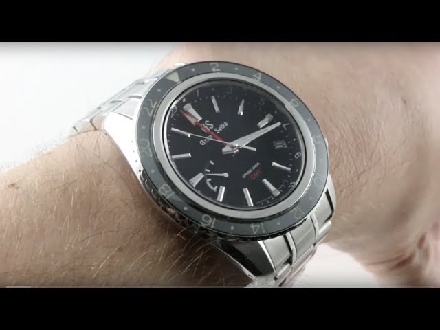 Grand Seiko Spring Drive GMT SBGE201 Luxury Watch Review - YouTube
