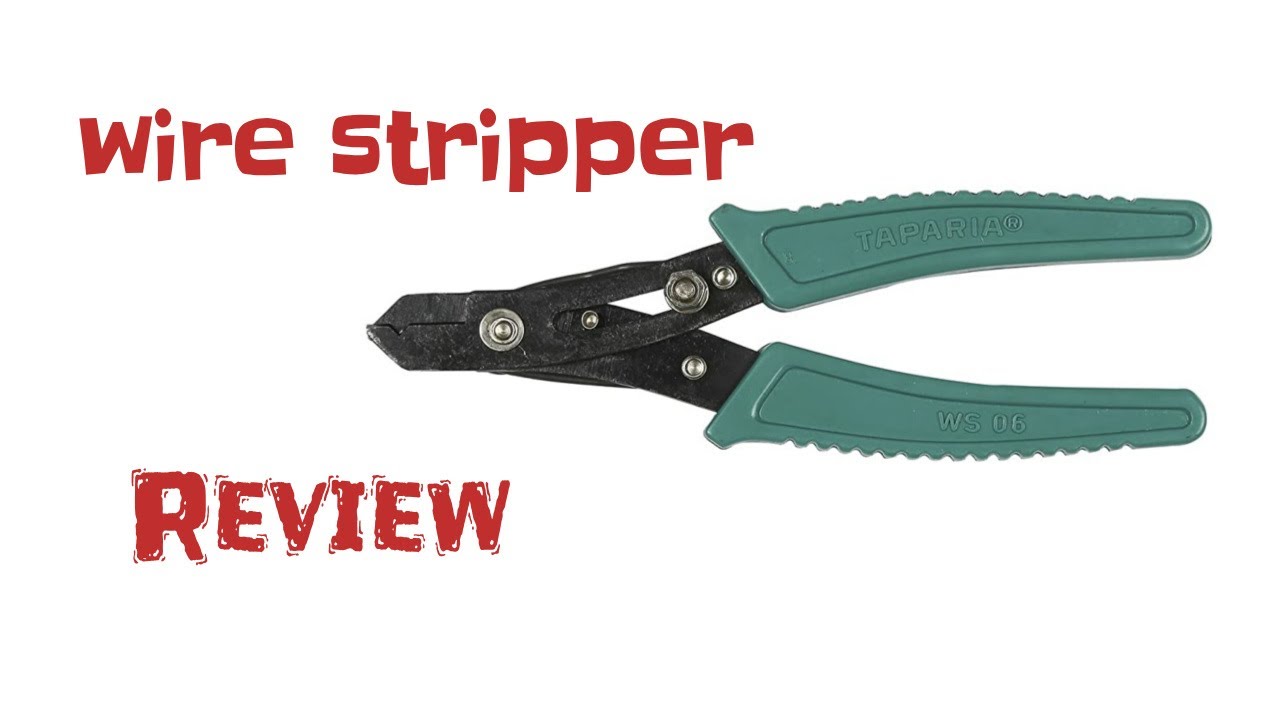 Wire stripper review Amazon online taparia wire cutter review low