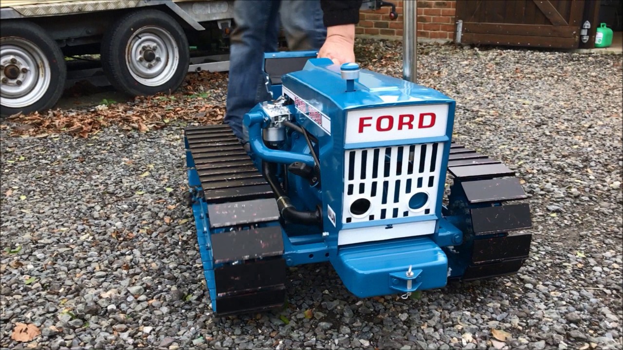 Homemade Tractor Ford 5000 Crawler Mailam 5001 YouTube