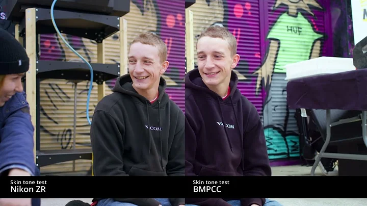 Nikon ZR vs. BMPCC 4k comparison