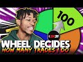 WHEEL DECIDES HOW MANY TRADES I CAN DO IN NBA 2K21
