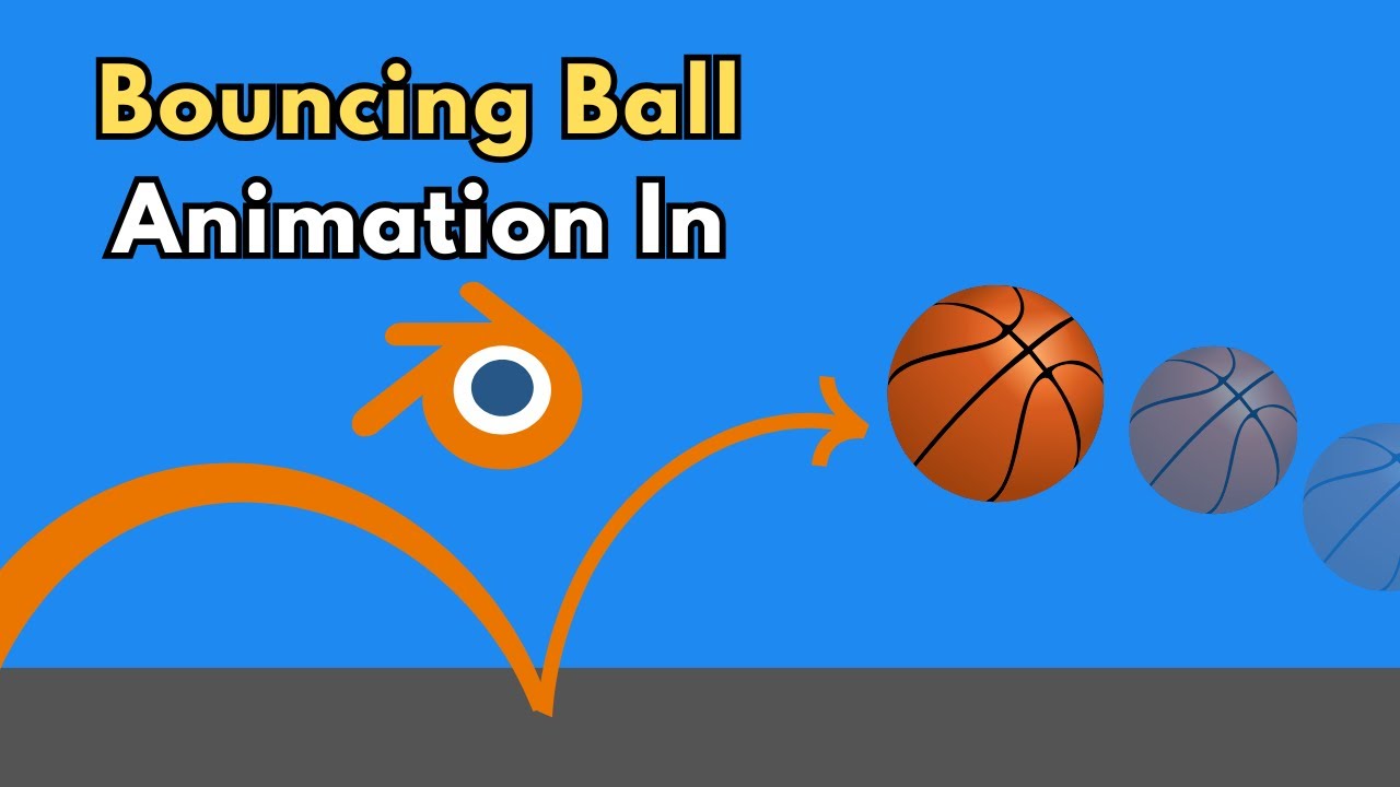 Blender में Bouncing Ball Animation कैसे बनाएं | Beginner Tutorial in ...