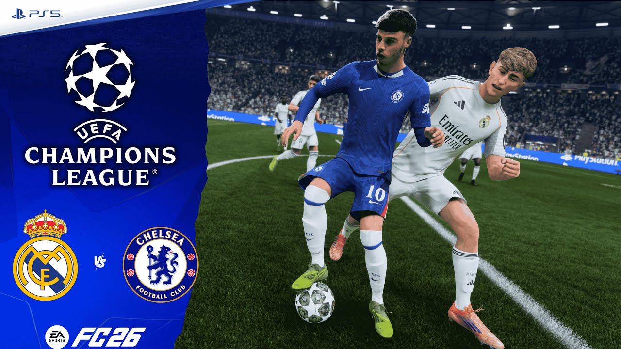 REAL MADRID v CHELSEA | UEFA CHAMPIONS LEAGUE - FINAL | FULL MATCH SIMULATION | FC 26 - PS5™ [4K]