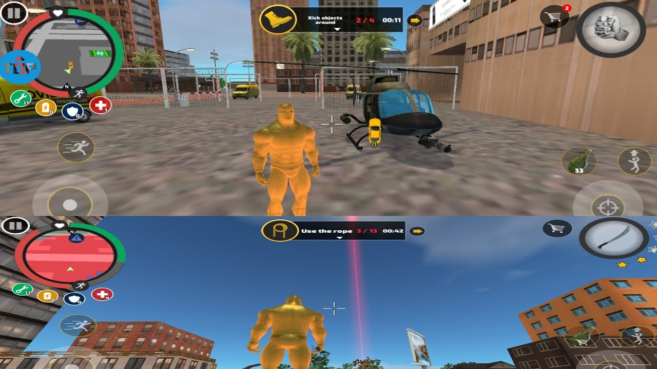 🕸️ Rope Hero Full Gameplay | Open World Superhero Game | Hindi Walkthrough | Rope Hero Vice Town