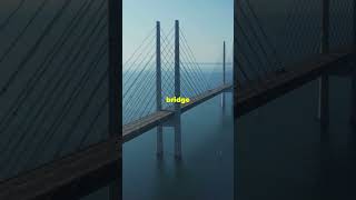 Oresund Bridge: Sweden to Denmark in 60s! #travel #öresund #sweden #denmark #triviamy