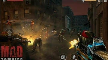 MAD ZOMBIES : offline zombie games - walkthrough gameplay part one