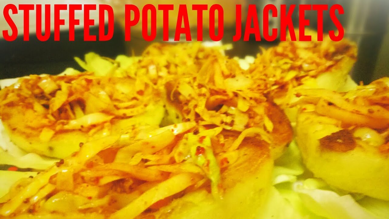 Stuffed potato jackets recipeस्टफ्ड पोटैटो जैकेट YouTube