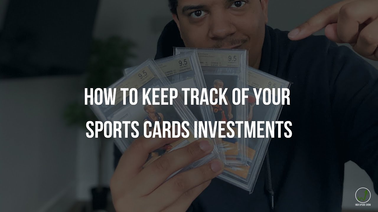 Track Your Investments!!! Sports Cards Spreadsheet Tracker Tutorial