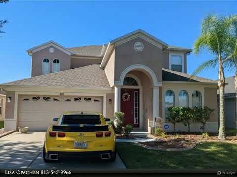 4117 DYLAN THOMAS DRIVE, Wesley Chapel, FL home video tour