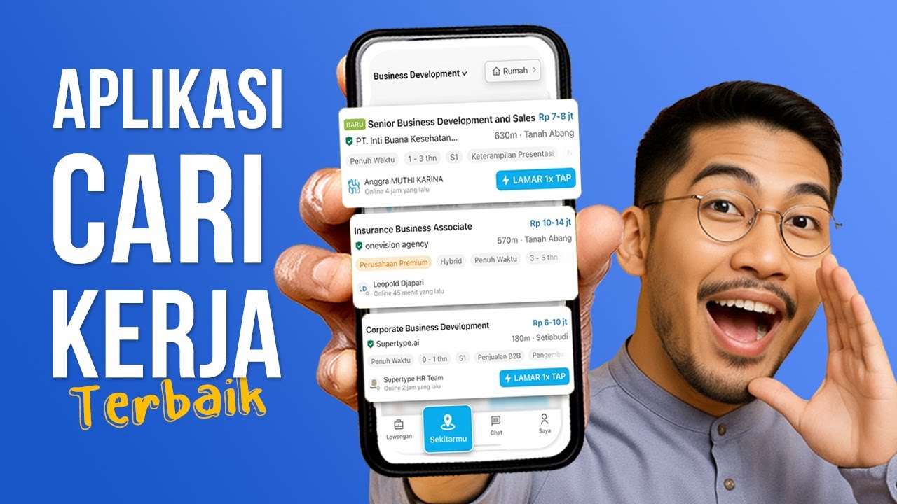 Aplikasi Pencari Kerja Terbaik 2026 ⚡️ Cepat Dapat Kerja & Mudah Digunakan!