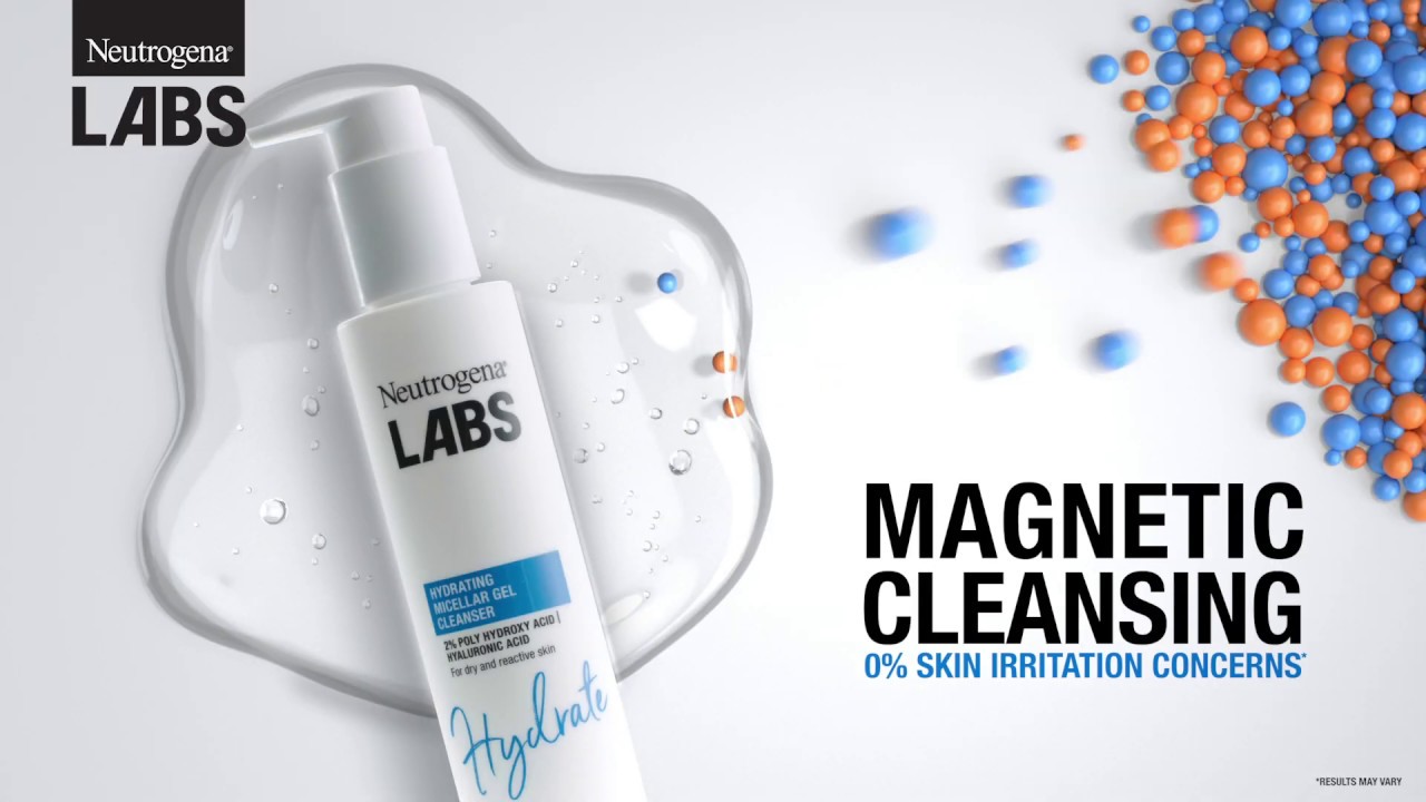 neutrogena labs micellar gel cleanser