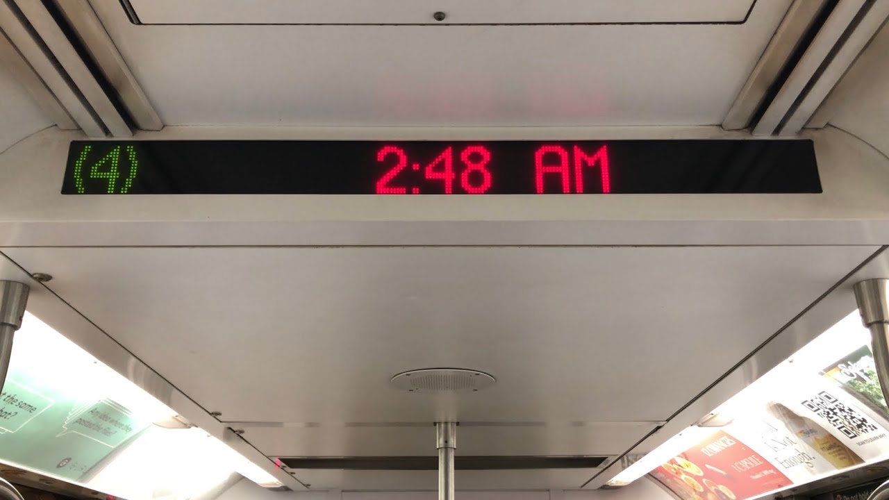 (Late Night) The Lexington Avenue Line: R142 4 Train Ride from Woodlawn to New Lots Avenue