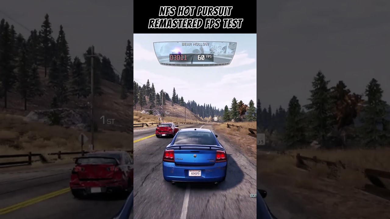NFS Hot Pursuit Remastered FPS Test Nvidia GTX 1650