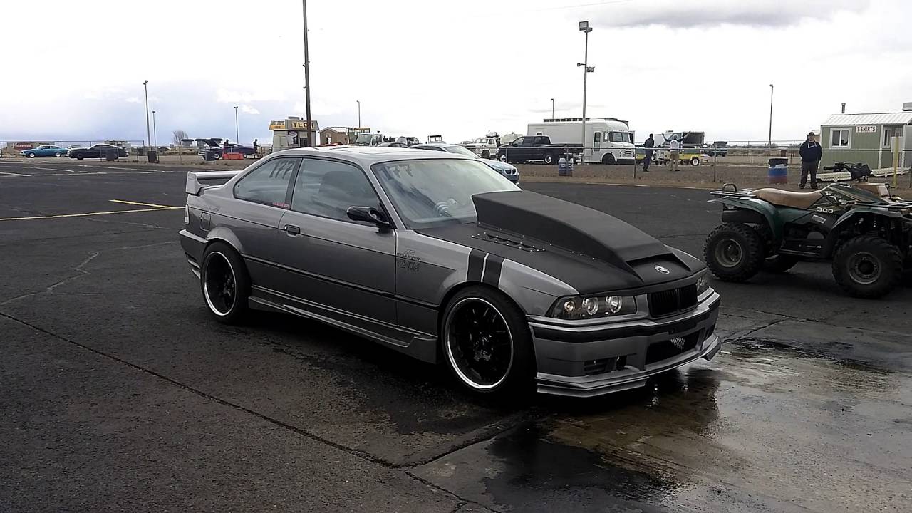 E36 v8 SBC BMW aka"Franken Bimmer" 1320 BACK TO BACK Runs ALB Dragway